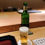 銀座すがの - ビール(ハートランド)