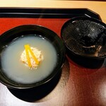 銀座すがの - 毛蟹 餅雪椀 柚子