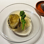 プルミエ・クリュ - 鮑　豚骨スープ