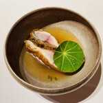 プルミエ・クリュ - 鯖　椎茸　出汁