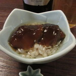 居酒屋 味山海 - なめこと蕎麦の実 330円(税込)　(2022.12)