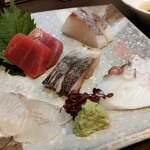 魚屋ひでぞう  - 刺身盛合せ(中盛)