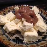 酒蔵BAR えん - クリームチーズの酒盗のせ