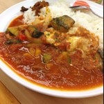 松屋 - トマト
            野菜チーズカレー