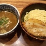 宮庵 - 鶏煮干つけ麺中盛