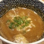 宮庵 - 鶏煮干つけ麺中盛