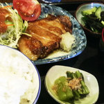 つきじ - 豚肉のソテー定食