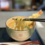 手打 しまだ - 海老天カレースープうどん