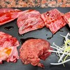 Chiyagyuu Yakiniku Kappou Jeizu En - 上左から清麻呂牛シャトーブリアン・清麻呂牛上ロース・千屋牛上赤身・千屋牛上カルビ・　下左から厚切りハラミ・厚切りタン