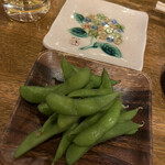Miyamoto ya - 箸休めの枝豆サービス