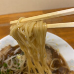 Ramen Sakata - 麺は柔らかめが胃に優しい