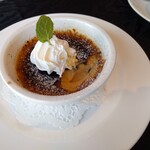 cafe Ondo - デセール　b.ほうじ茶のクレームブリュレ