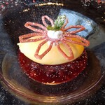 cafe Ondo - デセール　a.４種ベリーのスープ仕立て 練乳のグラス