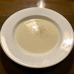 仙人掌 - 季節のスープ(篠かぶらのポタージュ)