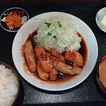 ステーキ食堂 たまちゃん - 四日市とんてき定食 200ｇ