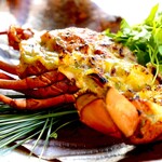 MIRAIE Dining - 活オマール海老のヴァプール　大葉とニンニクの自家製西京味噌焼き
