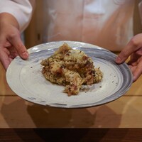 鎌倉 北じま - 相模湾産イバラガニモドキと三浦大根、焼き餅の白味噌仕立て