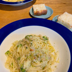 MAISON INCO - パスタと自家製フォカッチャ　フォカッチャすごく美味しいです。