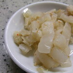 郷林 - お通しは、白菜にしょうが味