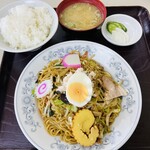 Fujimi Shokudou - 五目焼きそば定食