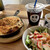 Cafe＆Diner hungry - 料理写真:日替わりメニューには サラダ＆スープが 付きます