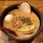 Kuradashi Miso Isshin - 北海道味噌+炙りチャーシュー+煮玉子