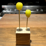 薪鳥新神戸 - シャインマスカットの果実飴