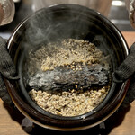 薪鳥新神戸 - 土鍋鶏そぼろご飯