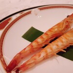 筑紫樓 銀座店 - 車海老香り塩水漬け