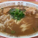 ラーメン 優香 - 中華そば(麺大盛)500円＋麺大盛100円