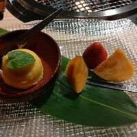 和牛 まつした 吟匠邸 - ●日本三大和牛会席お任せ焼肉コース 17,000円+生ﾋﾞｰﾙ850円X2+ｽﾊﾟｰｸﾘﾝｸﾞﾜｲﾝ6,000円=24,700円