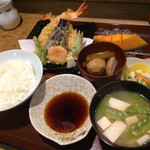 喜作 - 天ぷら定食