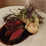 サケシーン ますふく - 酒粕入のソースが日本酒と合う決め手