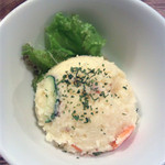 京町食堂 - お通しのポテトサラダ