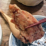 京町食堂 - 骨付き鶏のから揚げ（880円）