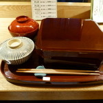 大徳寺弁当　吸い物　御飯