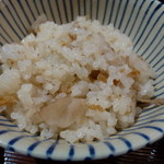 岡崎 つる家 - 御飯　新蓮根ご飯