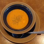 ブロンコビリー - 海老と野菜のオマールビスクスープ