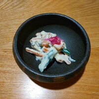 鮨処 北の華 - 干し柿の白和え