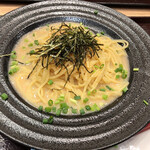 Kammi To Basuta Shiba Fuku - 明太子とゆずのパスタ880円