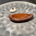 フロリレージュ - 贈り物 ショコラのオムレツ。中がガトーショコラのように濃厚。