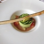 キュウリのシャルロット