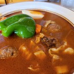 スープカレー店 34 - ラムジャムボールアップです。