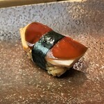 Sushi Sho - あん肝と西瓜の奈良漬