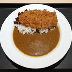 松のや - 得朝ロースかつカレー（490円）