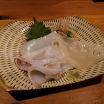 やんたけ - やりいかの刺身