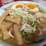 梅光軒 - 醤油ラーメン+麺大盛+味玉+メンマ(230117)