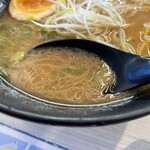 Hamazushi - 味噌ラーメンのスープ