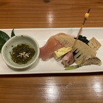 蕎麦食彩 さいとう - 突き出し