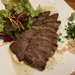 蕎麦食彩 さいとう - 牛カルビ